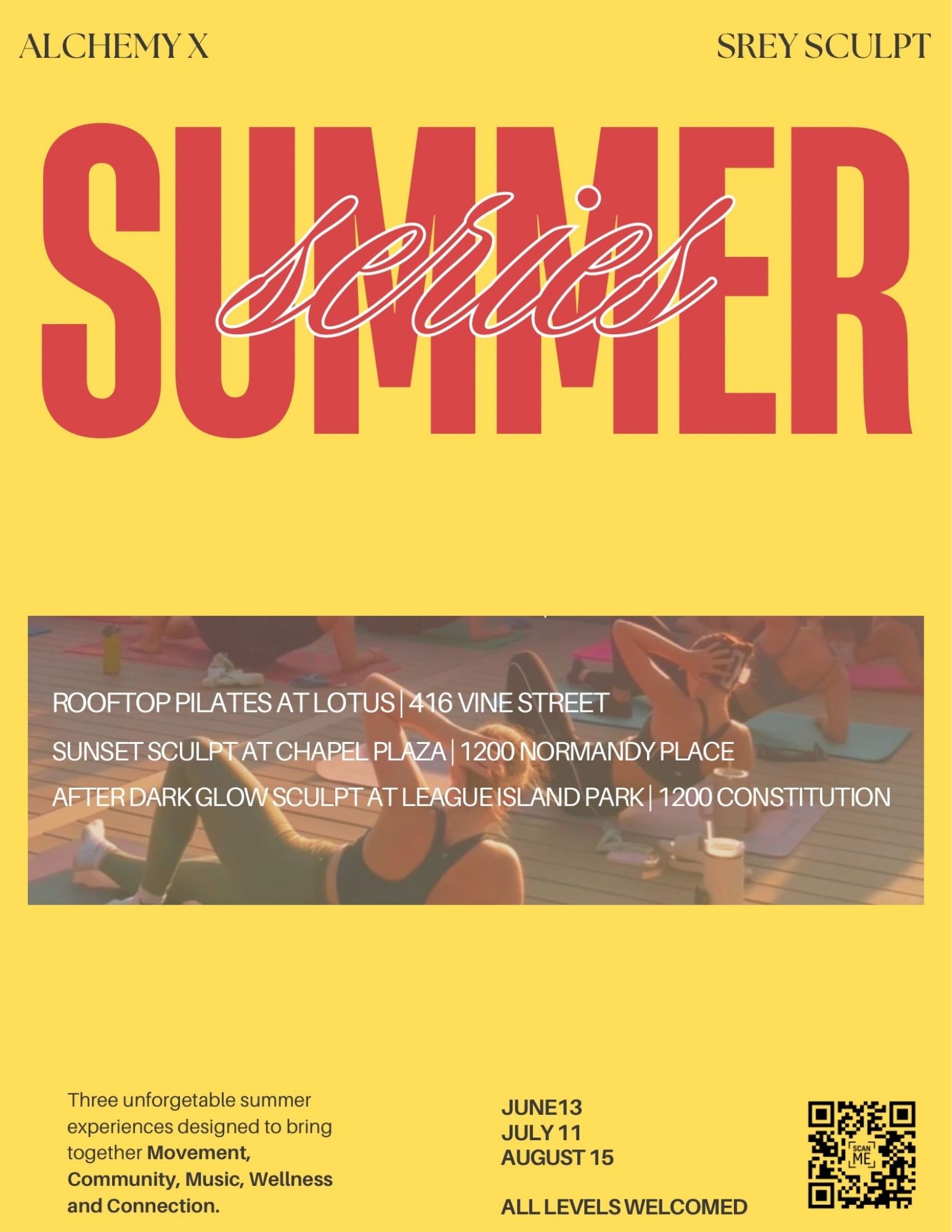 Summer Series flyer
